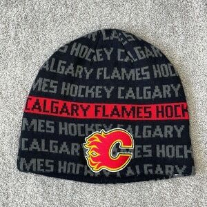 EC Calgary Flames Fanatic Black Toque